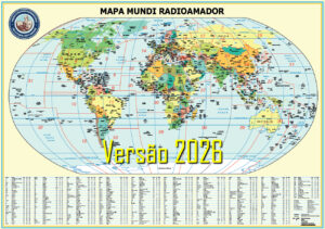 MAPA MUNDI – RADIOAMADOR – 2026