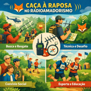 🦊 Caça à Raposa no Radioamadorismo