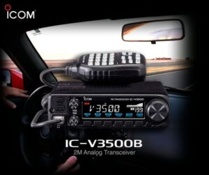 Novo ICOM IC-V3500B – Agora com Display Colorido