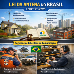📡 Lei da Antena no Brasil
