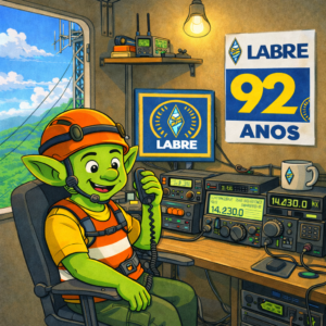 📻✨ Homenagem aos 92 anos da LABRE – Liga de Amadores Brasileiros de Rádio Emissão