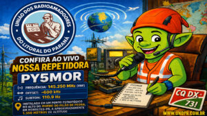 CURTA AO VIVO NOSSA REPETIDORA PY5MOR