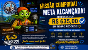 🙏 MISSÃO CUMPRIDA! META ALCANÇADA! 📡🎉