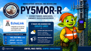 PY5MOR-R NO ECHOLINK: MAIS UM AVANÇO DO GRUPO UNO!