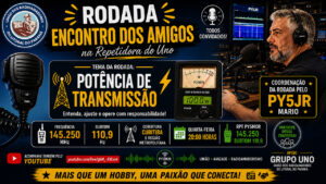 Rodada Encontro dos Amigos terá como tema: Potência de Transmissão