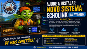 AJUDE A INSTALAR O NOVO SISTEMA ECHOLINK NA PY5MOR
