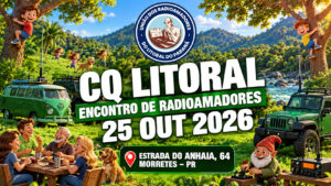 📡 CQ, CQ, CQ! Vem aí o CQ Litoral!