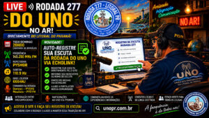AGORA VOCÊ PODE REGISTRAR SUA ESCUTA NA RODADA 277