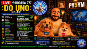 🎙️🐾 RODADA 277 DO UNO — AMIZADE, INTEGRAÇÃO E RADIOAMADORISMO!